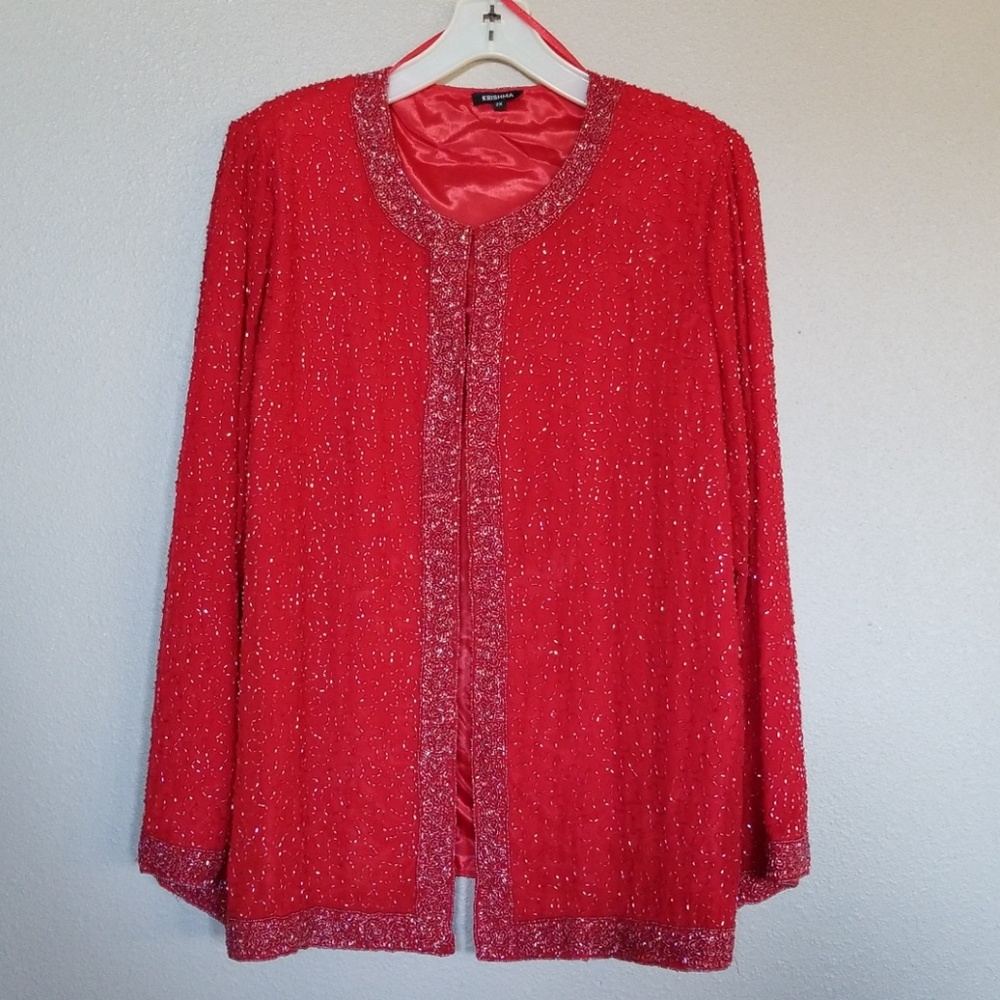 Beaded jacket
